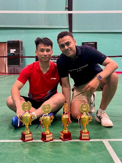 Two winners from our Ninja Dojo Duel, trophies in hand. The competitive spirit is alive and well in our community.