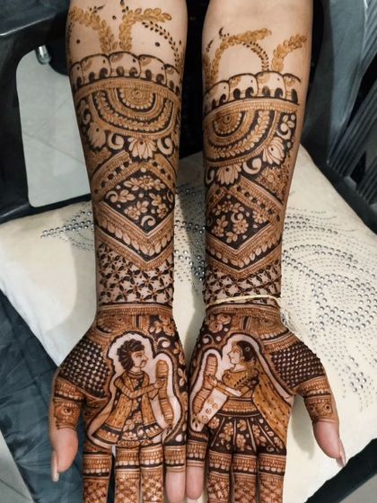 Mohak Mehendi - Professional Mehndi Artistry Personalized Storytelling Mehndi photo 12