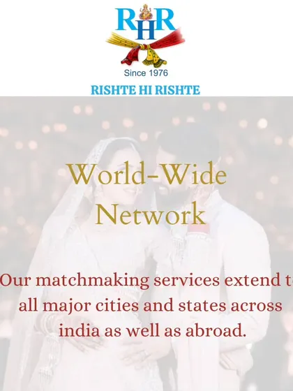 Our network isn't limited by geography. We have a strong presence in Indian communities worldwide, helping NRIs and those aspiring to settle abroad find a partner who understands their roots.
