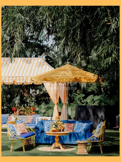 Sneha & Shahil - Wedding Decor and Production Vibrant Haldi & Mehendi Celebrations photo 15