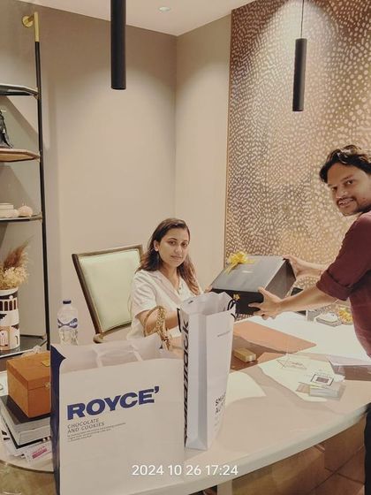 Proud to share our WiFi Keypads with top designer Anchal Bhuwalka in Kolkata. We are excited to see our technology integrated into her stunning designs.