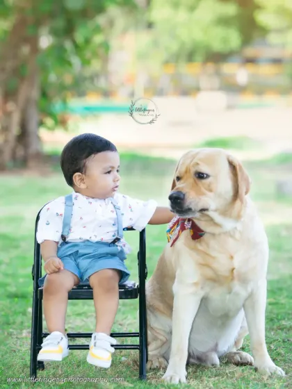 A boy and his best friend. The gentle connection between a child and their pet is a beautiful thing to witness and capture, creating a memory that will be treasured forever.