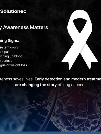 Awareness saves lives. For World Lung Cancer Day, we share the critical warning signs of the disease. Early detection combined with modern treatments is fundamentally changing outcomes for patients.
