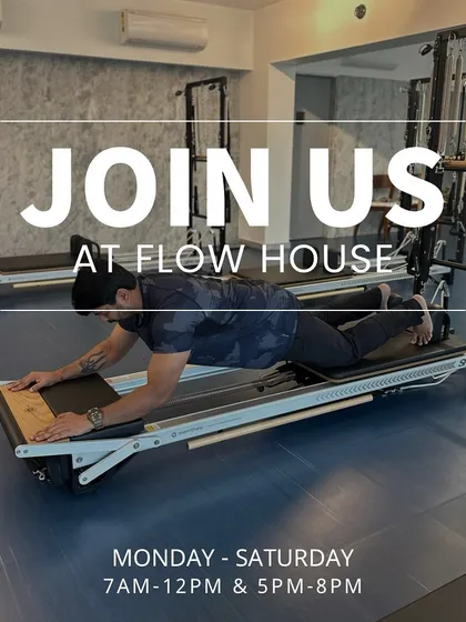 Join us at Flow House to sculpt not just your body, but a healthier lifestyle. We're open Monday to Saturday to fit your schedule.
