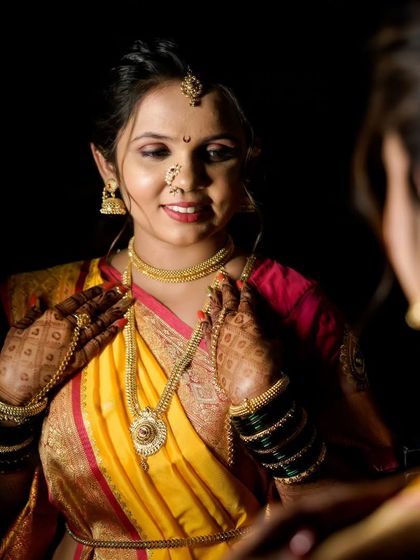Maharashtrian Brides: The Nauwari & Paithani Look photo 29