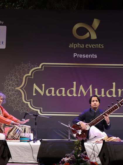 My first time performing with the esteemed Pt. Ramdas Palsule uncle at the "NaadMudra" concert in Pune. The musical chemistry we shared on stage was instant and memorable.