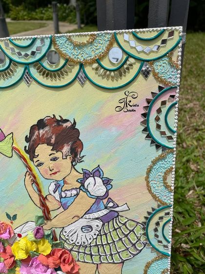 Jashn-e-Kala by Sakshi - Custom Russian Sculpture Decor Wall Art: Birds, Blooms & Whimsy photo 25