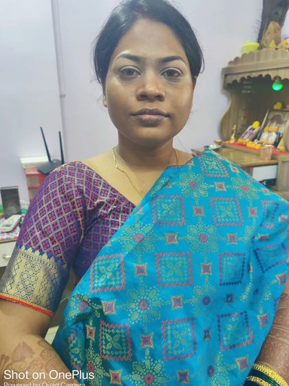 Here is the 'before' for another one of my Marathi brides.