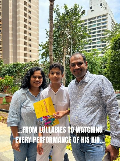 A father's pride shines through as he talks about his son's performance. We celebrate the dads who support their children's musical journeys, from attending sound checks to cheering the loudest at every show.