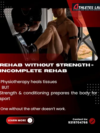 Our philosophy is built on the fact that true rehabilitation requires more than just healing tissues. We integrate physiotherapy with strength and conditioning to ensure your body is not only repaired but also prepared for the explosive and demanding nature of athletic competition.