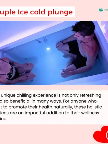 Our couple's ice cold plunge is a unique and refreshing experience to share with a loved one. This holistic service is an impactful addition to any wellness routine and makes for a memorable, healthy date.
