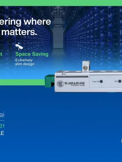 My EL-Tag branch circuit monitor is a modular solution for high-density metering, capable of monitoring up to 108 load circuits. Its extremely slim design saves valuable panel space, making it perfect for data centers and commercial buildings.