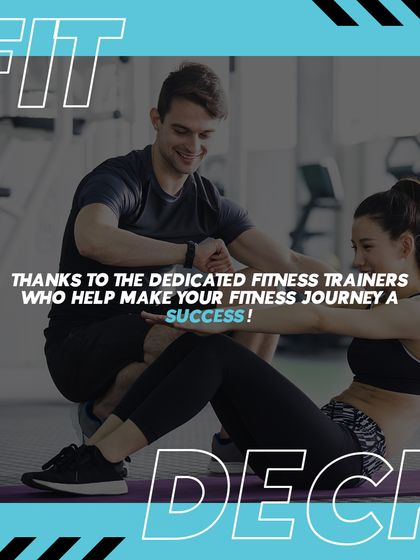 A huge thanks to our dedicated fitness trainers who make your fitness journey a success. Your goals are their mission.