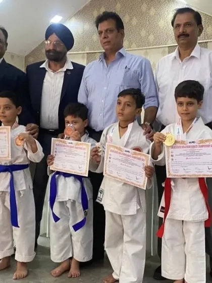 I am incredibly proud of my students' achievements at the Delhi State Sub-Junior Karate Championship. Their medals are a testament to their hard work, but the real prize is the discipline and confidence they gain through competition.