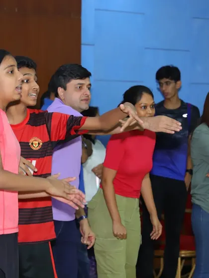 Participants engage in a fun, interactive session during a tournament. We believe in making our events engaging and enjoyable for everyone involved.