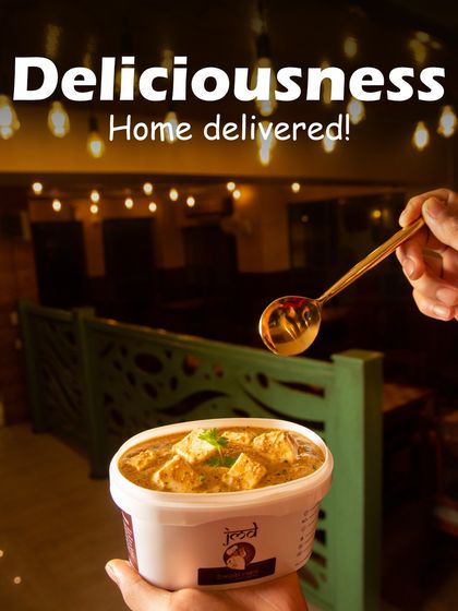 Enjoy our deliciousness at home, the office, or a friend's place. You can order online from your favourite app.