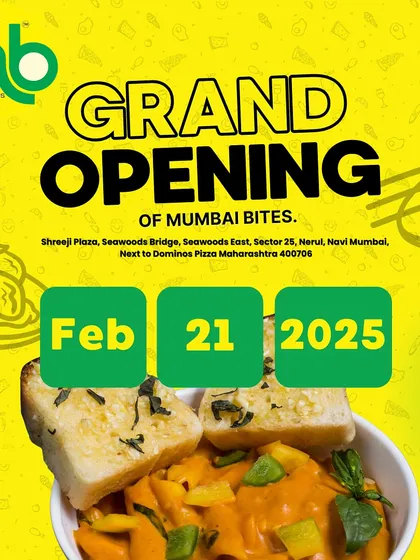 An announcement for the grand opening of my Seawoods, Navi Mumbai branch. I'm excited to welcome everyone to my new location.