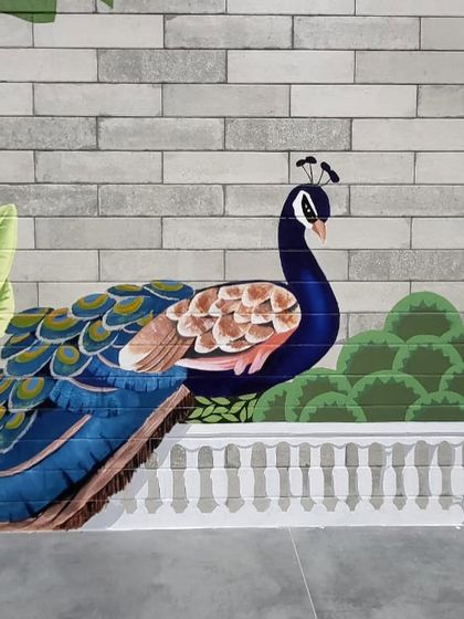 Shagufta - Mural and Wall Art Painting Art for Ambitious Workspaces photo 66