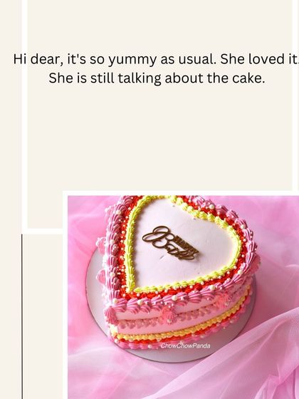 "She is still talking about the cake." Knowing that a cake created a lasting, happy memory is the most rewarding part of being a baker.