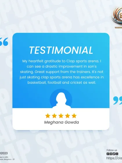 Don't just take our word for it. This testimonial from a happy parent, Meghana Gowda, highlights the drastic improvement she's seen in her son and our excellence across multiple sports, including cricket.