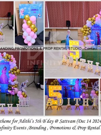 Infinity Events - Milestone Celebration Decoration Cartoon & Character Adventures photo 3