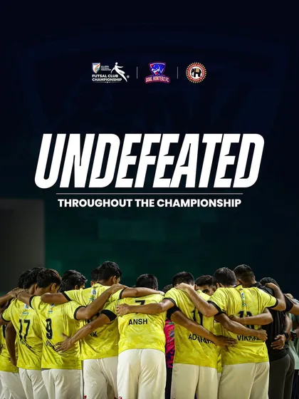 Not just champions, but undefeated champions. We fought through the entire tournament without a single loss, a testament to our team's resilience and skill.