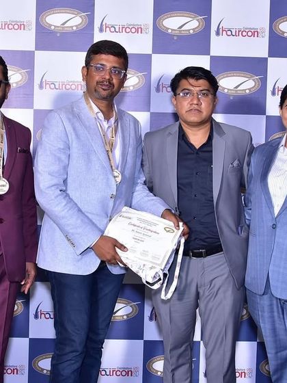 Receiving recognition at HAIRCON 2024 in Coimbatore. I was invited to give multiple lectures and chair a video session, contributing to this excellent academic event organized by AHRS India.