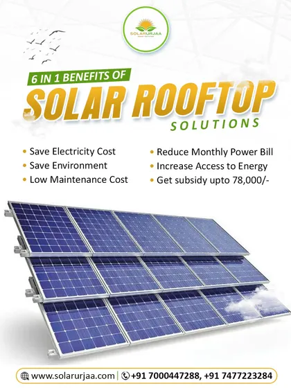 Here are six key benefits of our rooftop solar solutions in one place. From saving money and the environment to low maintenance and increasing your property's value, solar is a comprehensive investment in your future.