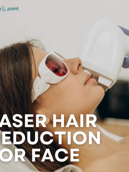 Facial laser hair reduction is one of my most requested services. It's a safe and effective way to permanently reduce unwanted hair on the upper lip, chin, and sideburns for flawlessly smooth skin.