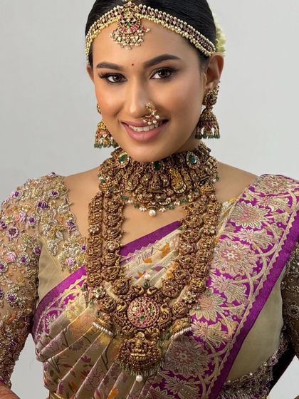 Padma Nandivada - Custom Bridal Wear Design Signature Hand-Embroidered Blouses photo 122