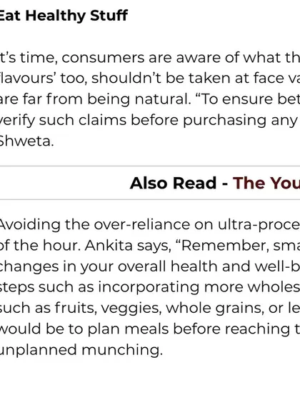 My final thoughts in the Deccan Chronicle article: small changes, like incorporating more whole foods and planning meals, can make a huge difference in your overall health and well-being.