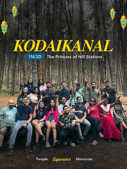 It is a long weekend, and that means it is time for the travel bug to bite. This poster for our Kodaikanal trip is an invitation to have a fun filled weekend with us.