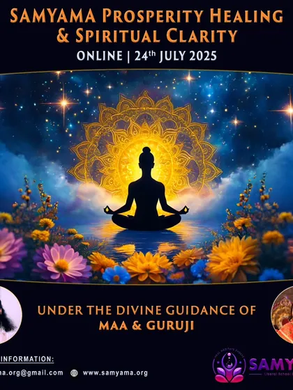 We offer focused online sessions like this Prosperity Healing and Spiritual Clarity workshop. These programs are designed to shift your inner energy and unlock abundance in all aspects of your life.