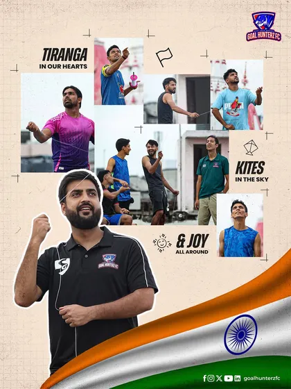 Celebrating Independence Day the best way we know how: with kites in the sky and the tricolour in our hearts.