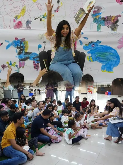 Every story session is a performance! Our facilitators are experts at capturing children's attention with expressive storytelling, songs, and activities. We create an immersive world where kids are part of the adventure.