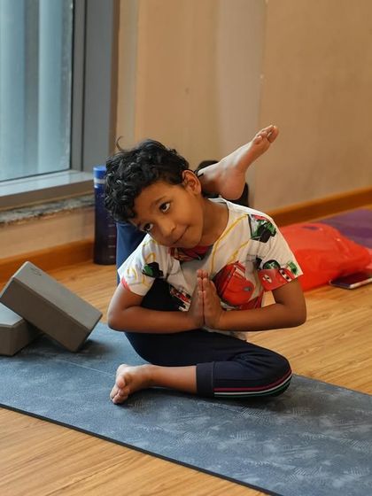 Shashi Prabha Dwivedi - Inclusive Kids Yoga Classes (In-Studio) Building Strength & Confidence: Advanced Poses photo 10