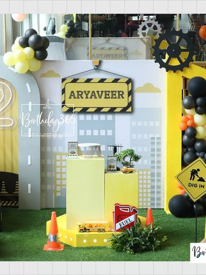 Birthday 365 - Themed Kids' Birthday Party Planning Wheels, Tracks & Construction Zones photo 9