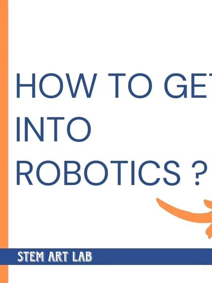 How do you get into robotics? This graphic is the first in a series that breaks down the path, starting with a passion for problem-solving and a desire to innovate. My courses are designed to guide students on this journey.