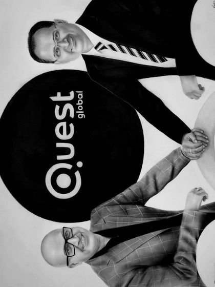 The final drawing for Quest Global.