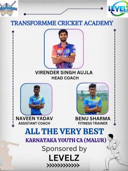 Transform Cricket Academy - Advanced Competitive Cricket Training Pathway to the Pros: KSCA League & Beyond photo 21