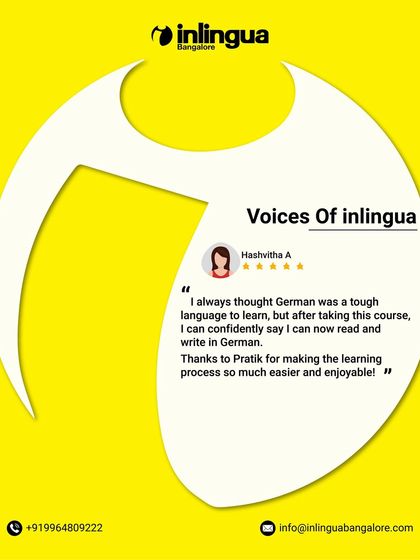 Inlingua - Individual Language Courses Voices of Inlingua: Student Success Stories photo 20