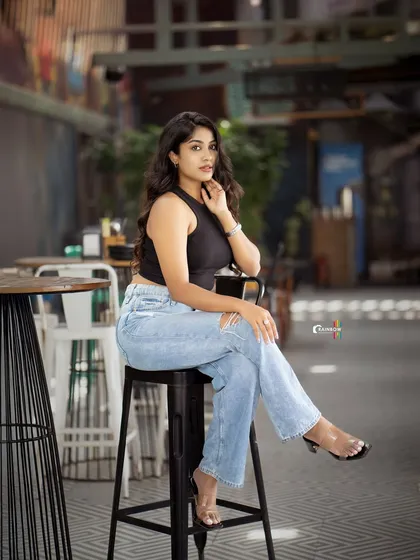 A great portrait should feel natural and reflect your personality. This lifestyle shoot with actress Pooja Ramesh in a cafe setting is all about capturing a relaxed, candid vibe for influencer portfolios or brand collaborations.
