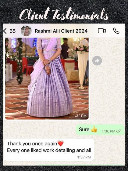 Anthariya by Nidhi Gowda - Custom Bridal & Occasion Wear Happy Clients & Our Design Journey photo 15