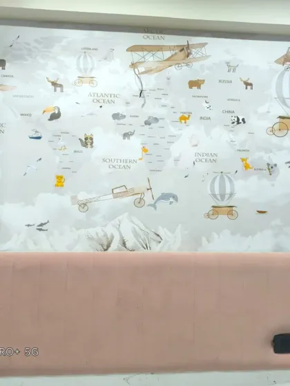 Ansari - Wallpaper & Mural Installation Kids' Room Transformations photo 8