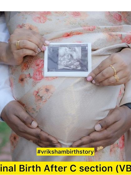 A beautiful maternity photo celebrating a second pregnancy. This mother went on to have a successful VBAC after 30 hours of labor, proving that patience and hope are powerful tools.
