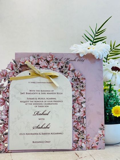 The Beginning - Wedding Invitations Modern Floral & Botanical Invites photo 52