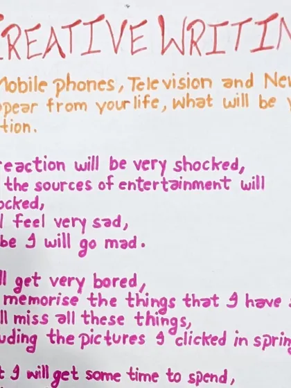 I gave my students a prompt: "Imagine a world without mobile phones." Their responses, in both story and poetry form, were so imaginative and insightful. It's amazing to see them think critically and creatively about the world around them.