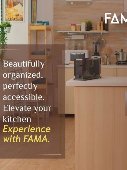 Beautifully organized and perfectly accessible. That is how I believe a kitchen should feel. This space uses a mix of open and closed storage to create a functional workflow, elevating your daily kitchen experience.