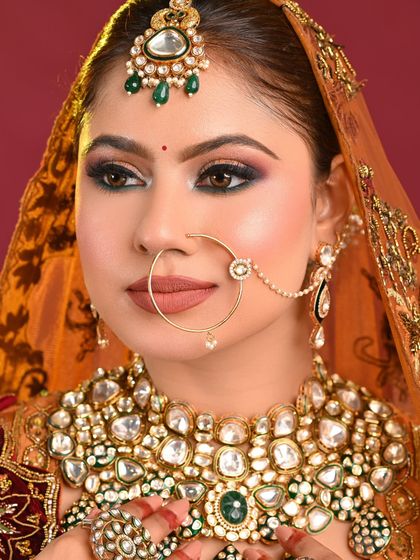 Manveen Kaur - Advanced Pro Makeup Course Student Portfolios: Bridal & Glam Looks photo 22