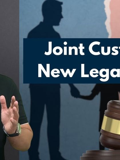 This image is from my detailed YouTube video on the evolving laws around joint custody and new legal rights for parents in India. I break down how these changes promote shared responsibility and what they mean for your family.